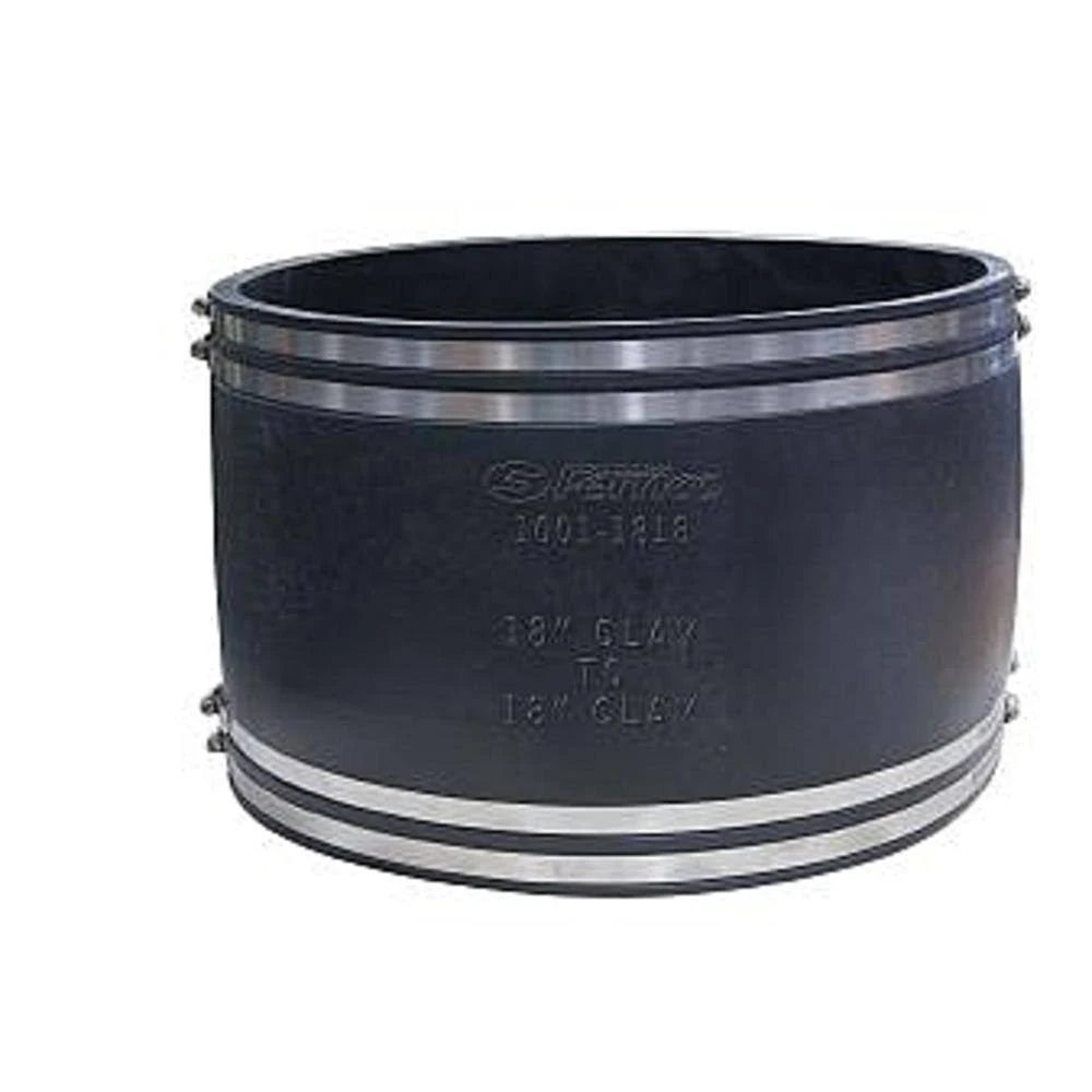 Concrete x Cast Iron Flexible PVC Coupling R75555