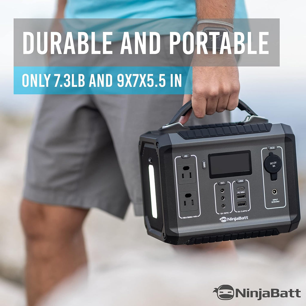 300W Portable Power Station 280Wh Solar Generator H23229