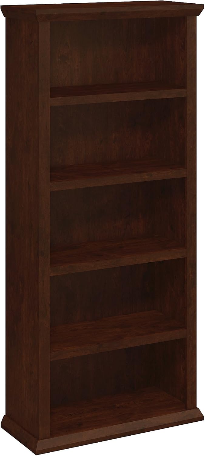 5 Shelf Bookcase in Antique Cherry G62580