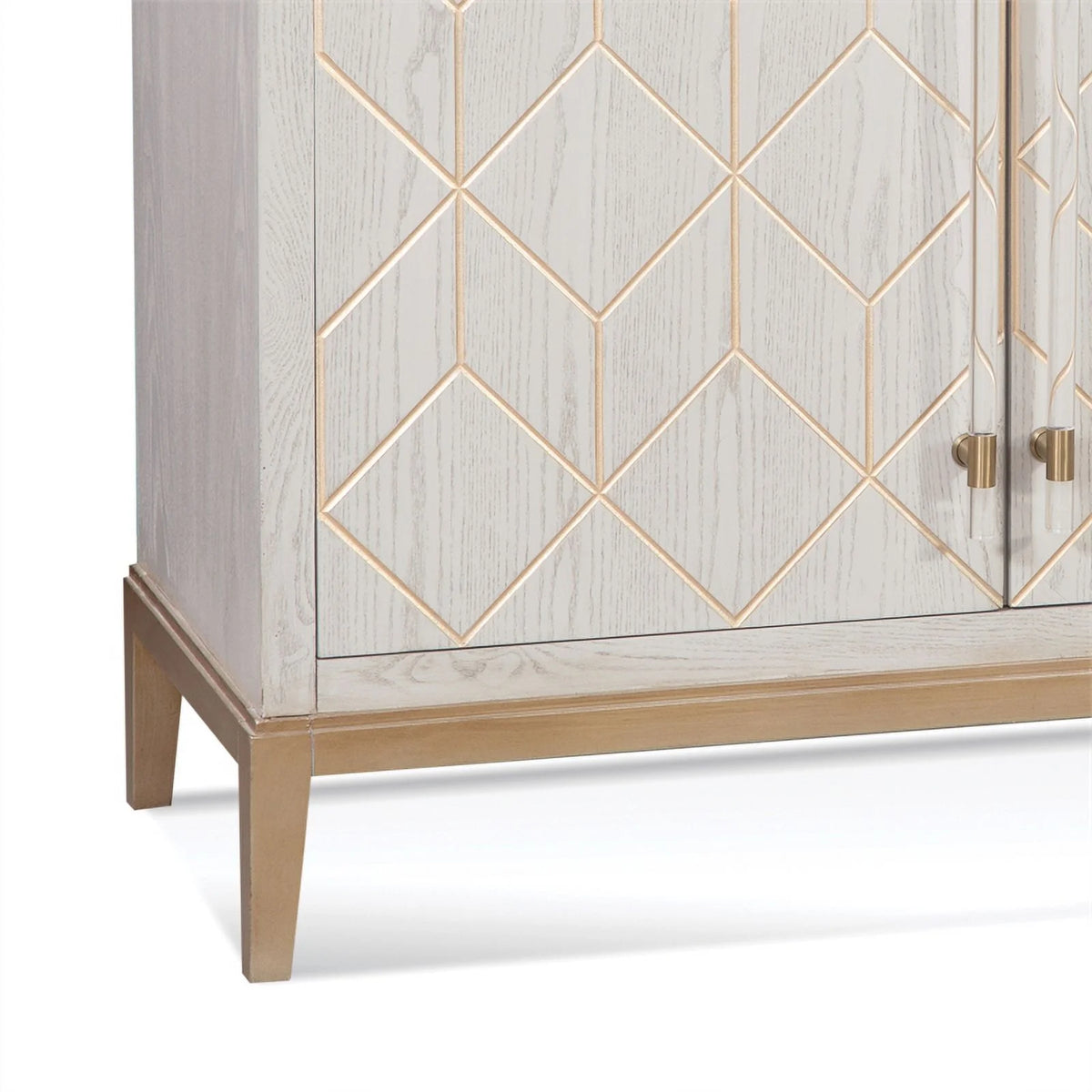 White Wood Bar Cabinet E1071