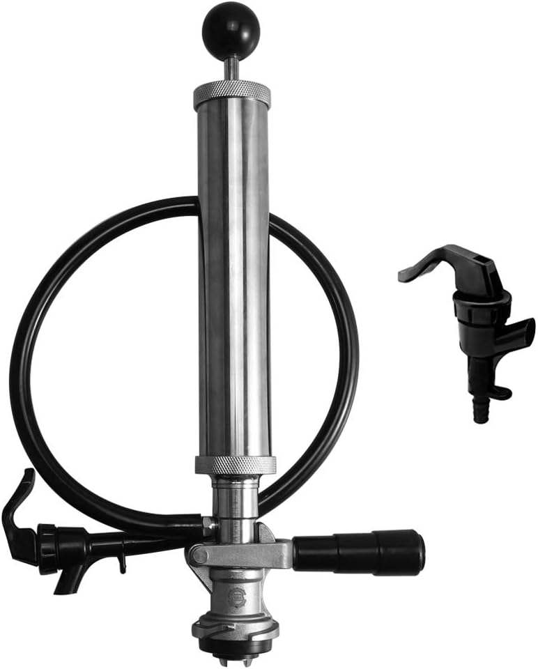 Beer Party Pump with Picnic Tap 8 inch US Sankey D System Pack of 2 L6456