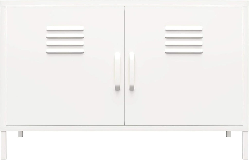 2 Door Metal Accent Cabinet T249848