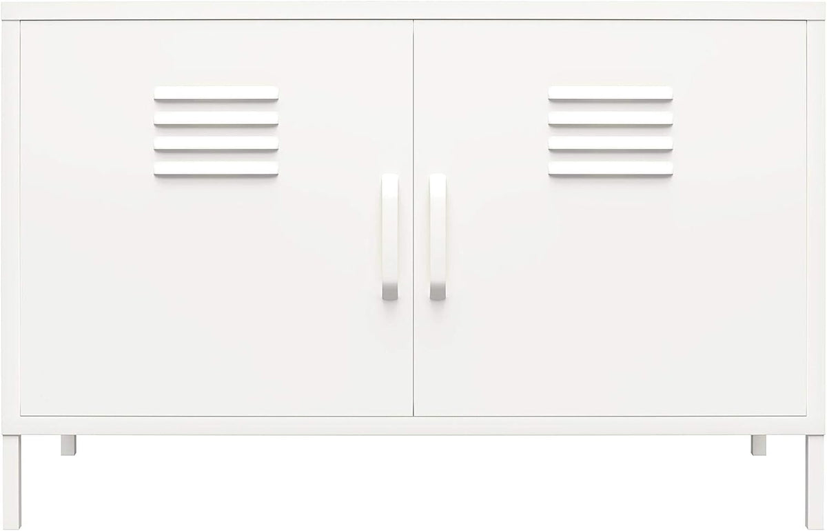 2 Door Metal Accent Cabinet T249848