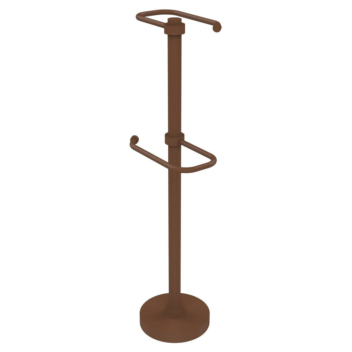 Free Standing Two Roll Toilet Tissue Stand Antique Bronze R85186