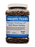 1/4" Soft Moist Sinking Salmon Pellets 2-lb Med Jar Y7512
