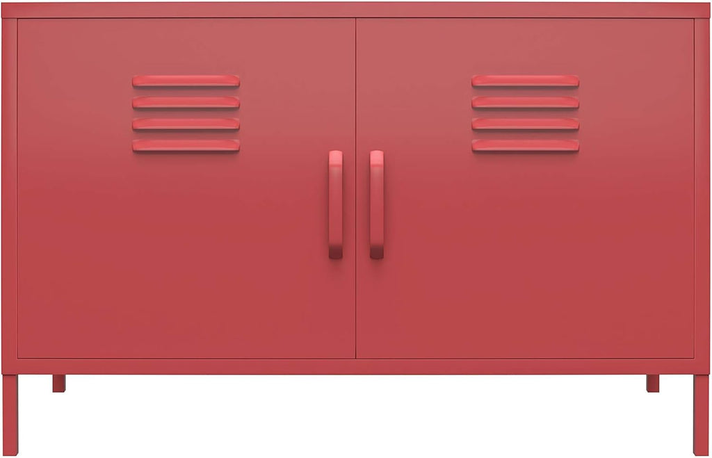 2 Door Metal Accent Cabinet T249848