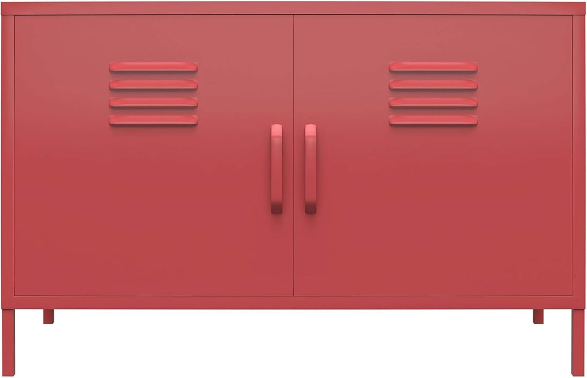 2 Door Metal Accent Cabinet T249848