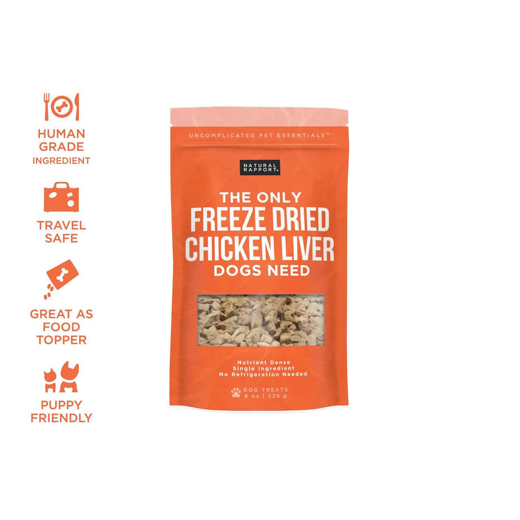Freeze-Dried Chicken Liver Dog Treats J29024
