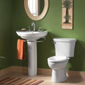 White Pedestal Sink T9546