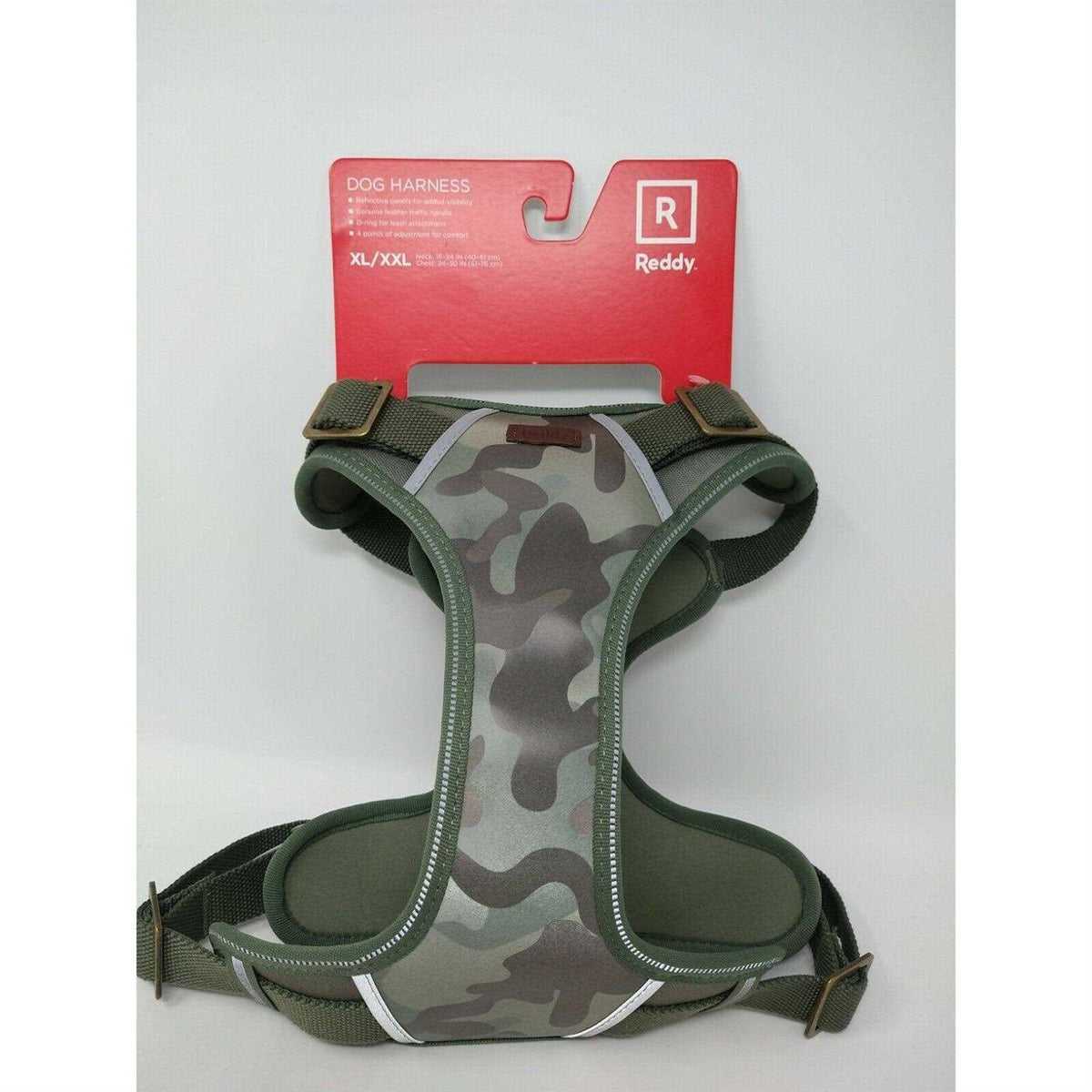 Reflective Camo Dog Harness K5153