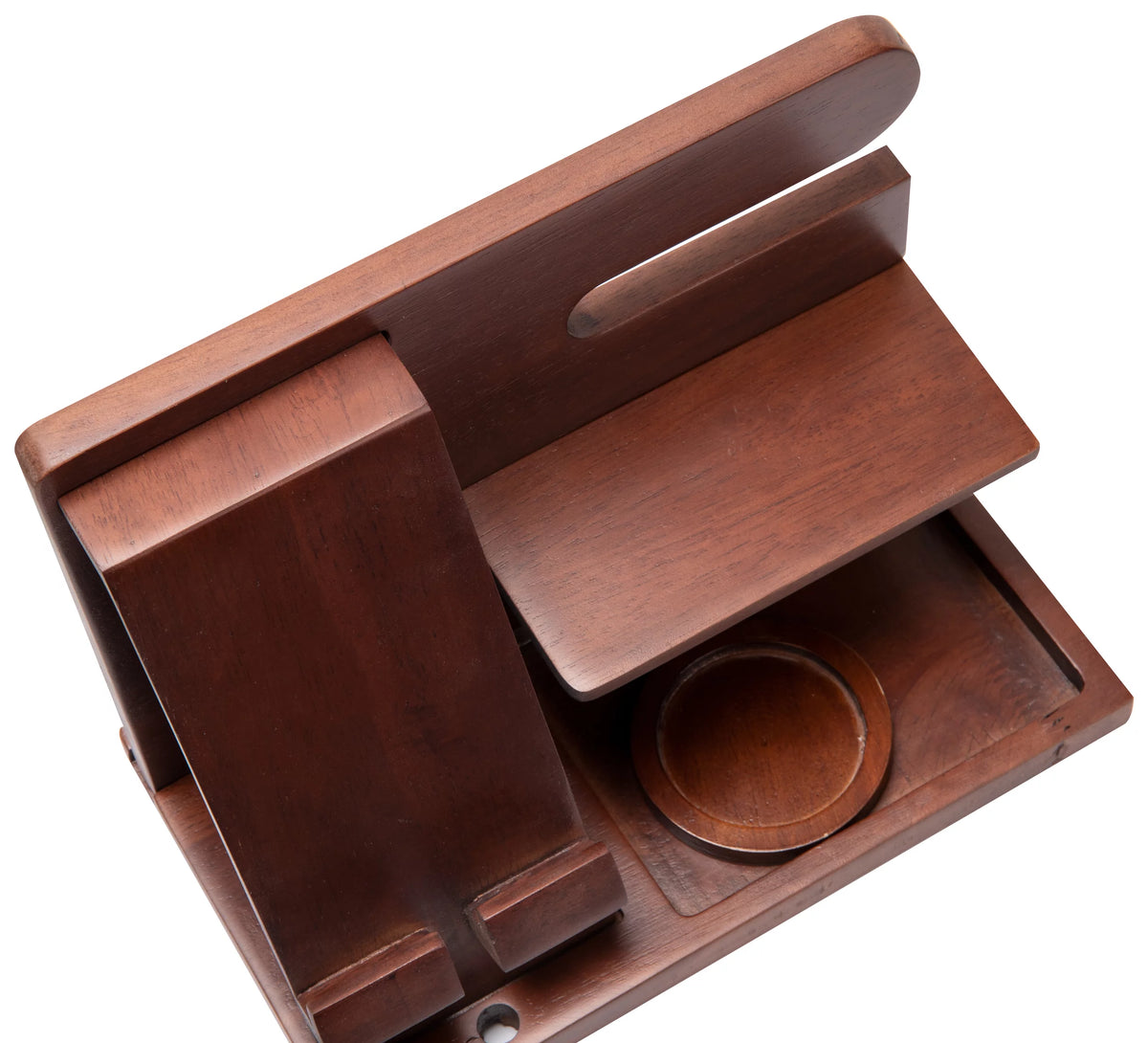 Wood Cell Phone Holder Organizer W2823