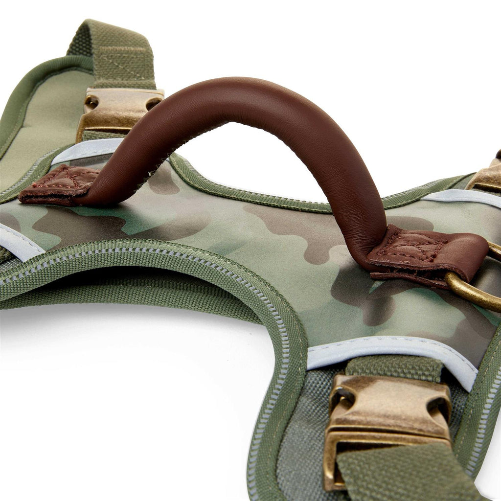 Reflective Camo Dog Harness K5153