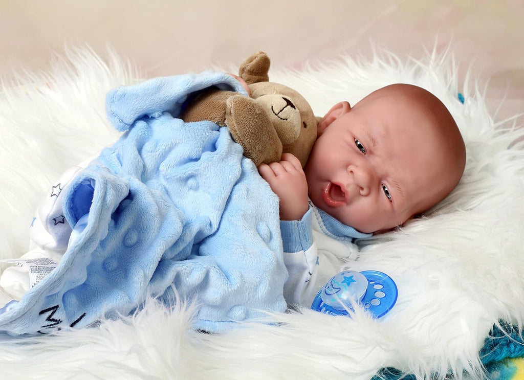 15” Washable Soft Vinyl Reborn Baby Boy Doll G7542