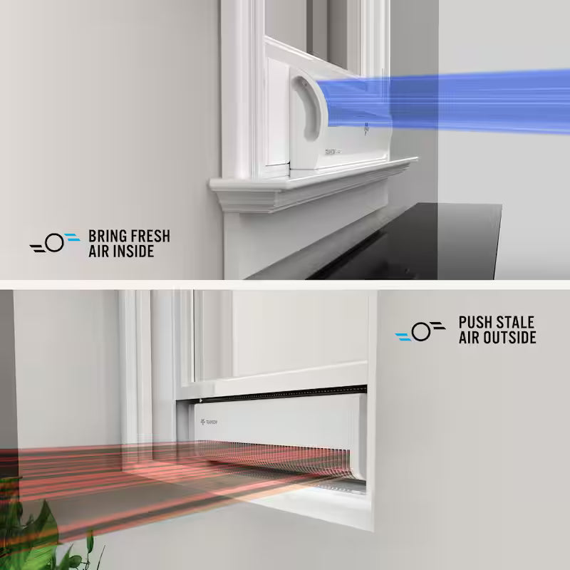 26 in. 4-Speeds Window Fan with Reversible Exhaust Mode M381