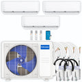 39,000 BTU 3 Zone Ductless Air Conditioner and Heat Pump V658600