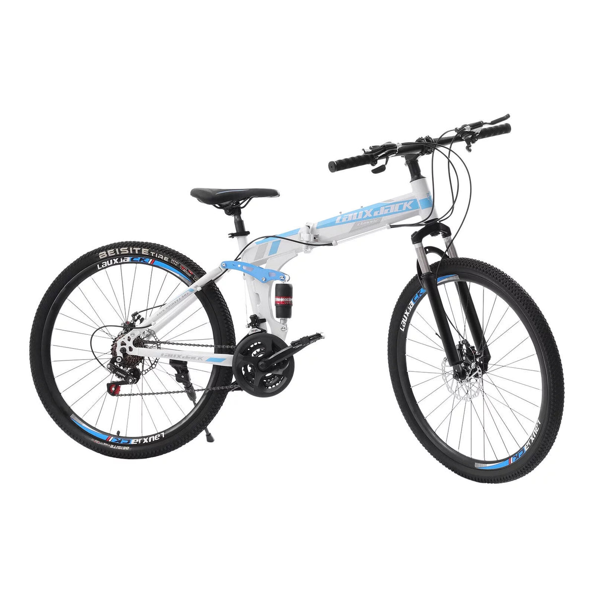 21 Speed Disc Brake Folding Mountain Bike A5391