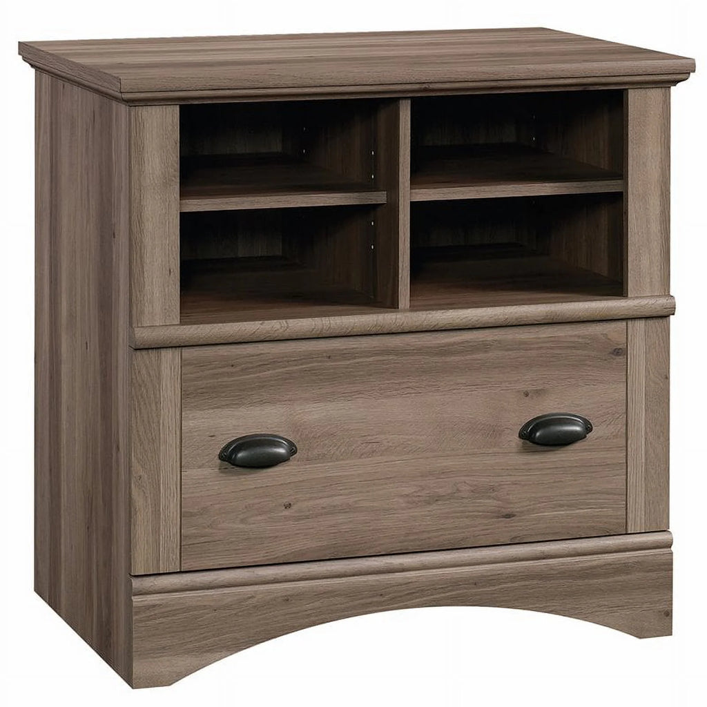 2PC Office Set with Executive Desk and Lateral File Cabinet N504719
