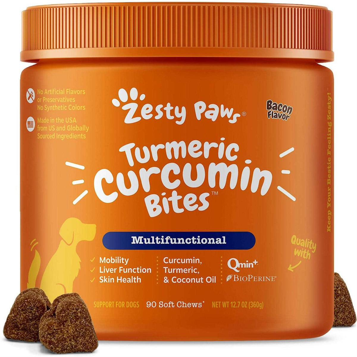 Turmeric Curcumin Bites for Dogs J11156