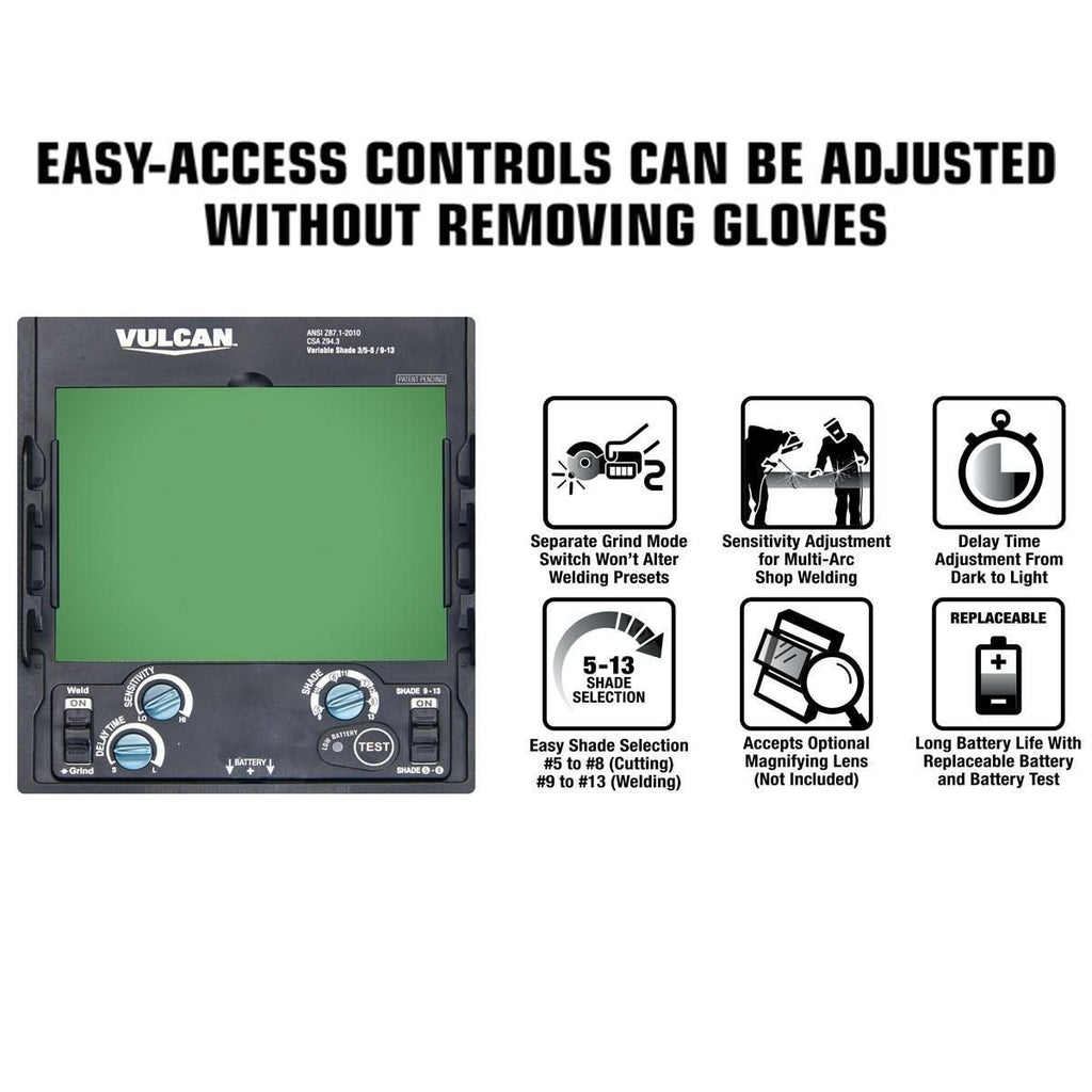 Auto-Darkening Welding Helmet W294488