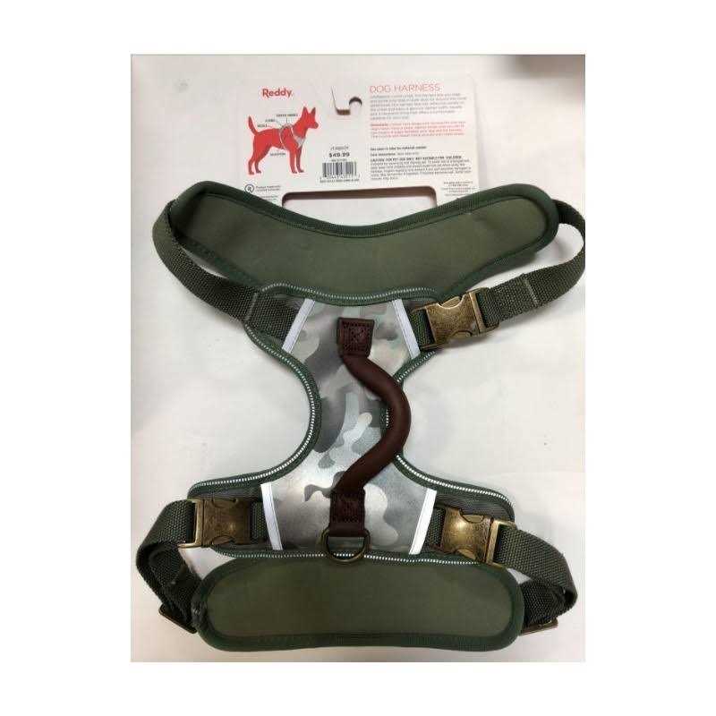 Reflective Camo Dog Harness K5153