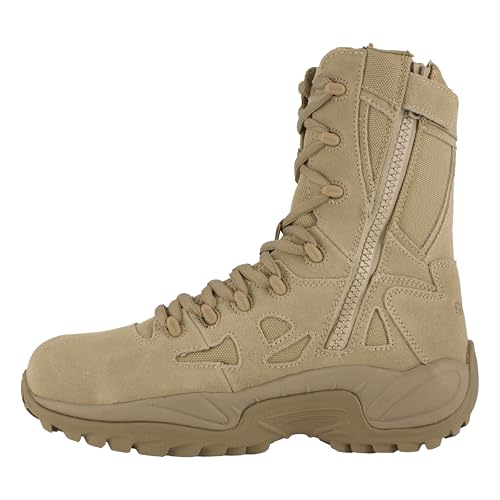 Beige 8 Inch Composite Toe Work Boots Y64845