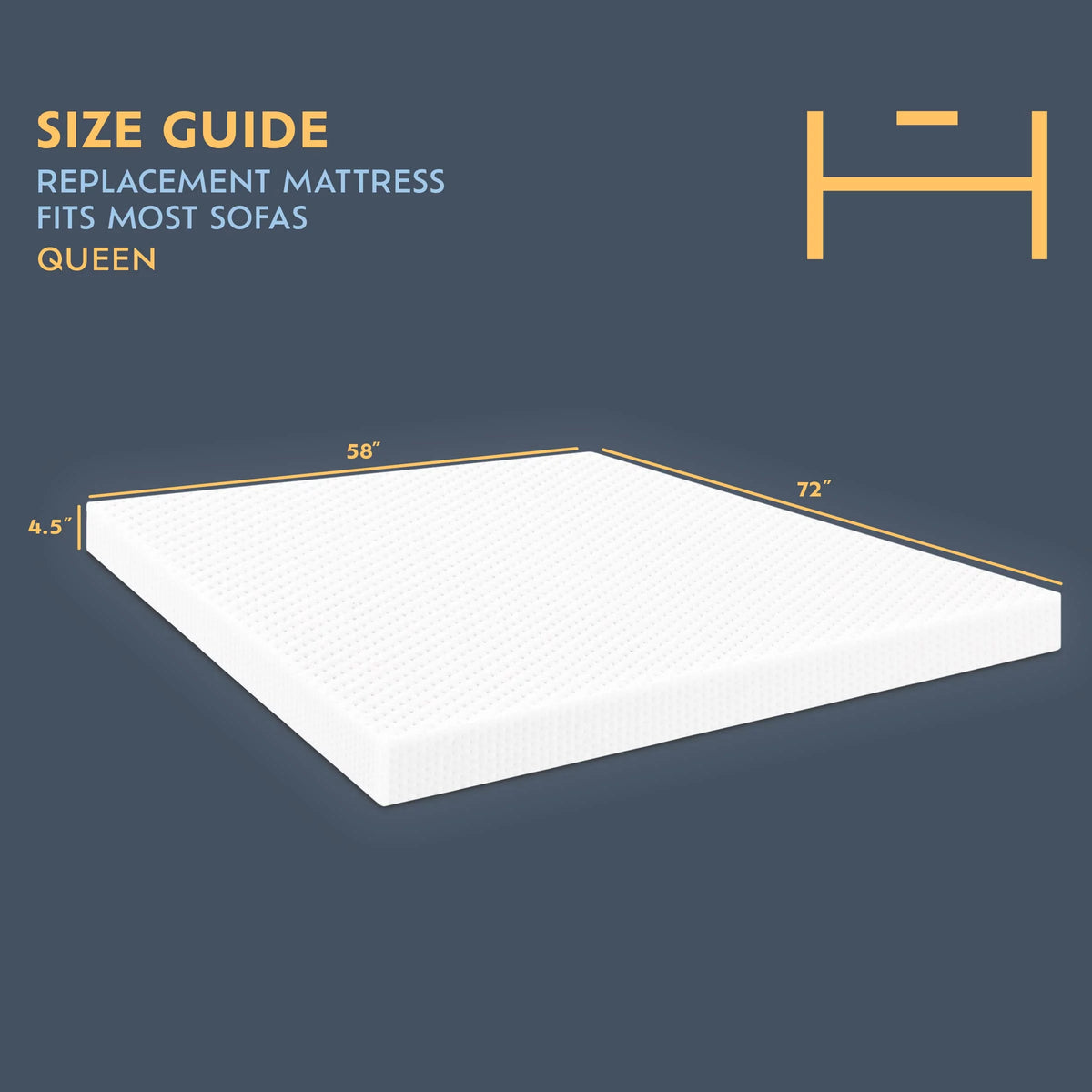 Queen Memory Foam Mattress D1055