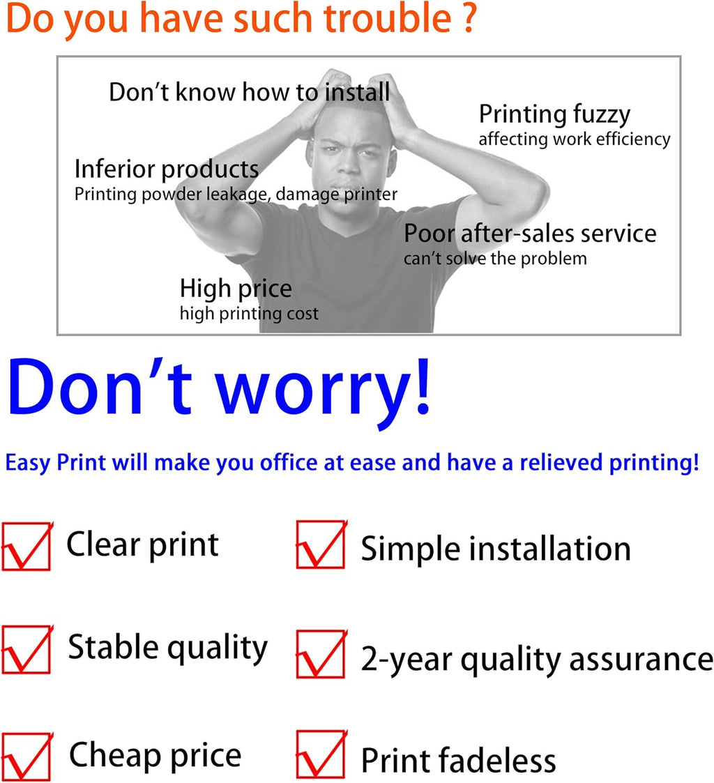 Black 2-Pack Compatible Toner Cartridges G17827