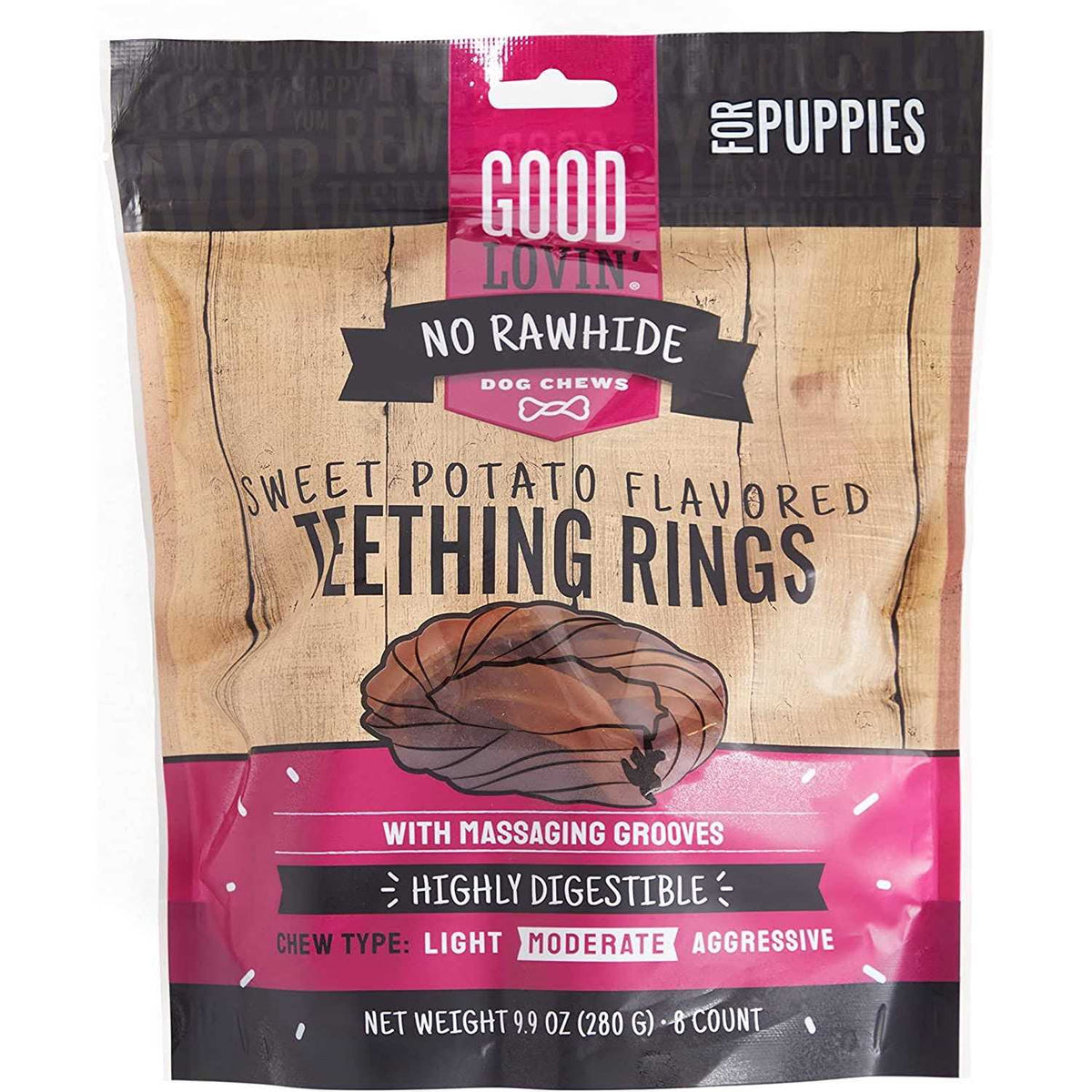 Sweet Potato Puppy Ring Dog Treats Z41916