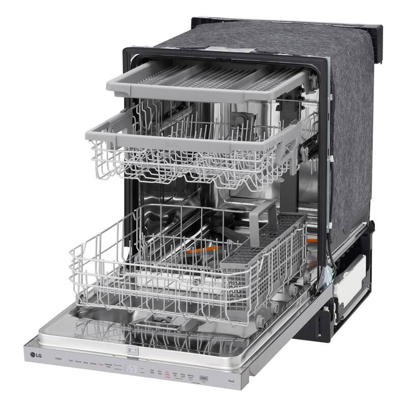 24 in. Smart Wi-Fi Dishwasher with 3rd Rack, Stainless Steel Z60823