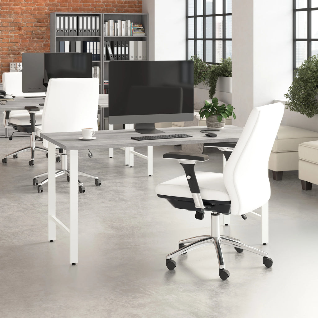 60W x 30D Computer Desk in Platinum Gray W1417