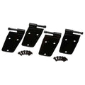 Black Stainless Steel Door Hinge Set J981