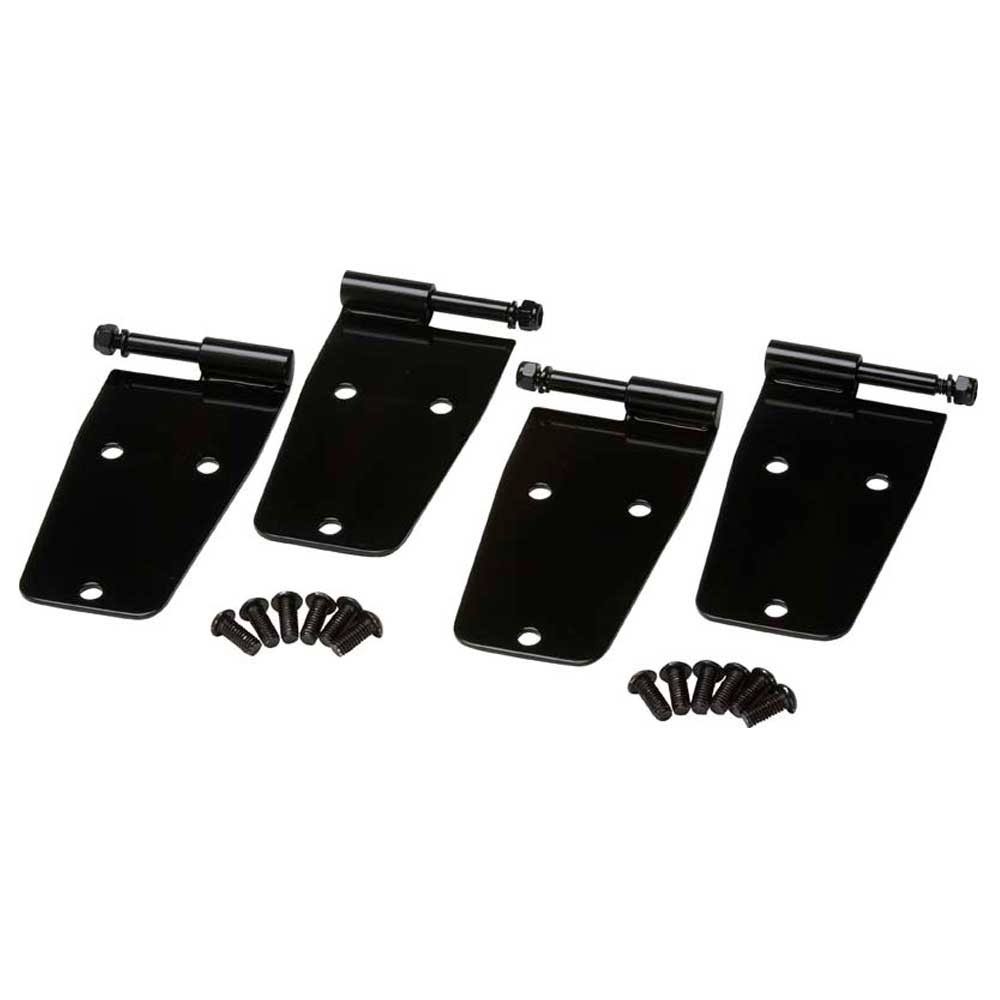 Black Stainless Steel Door Hinge Set J981