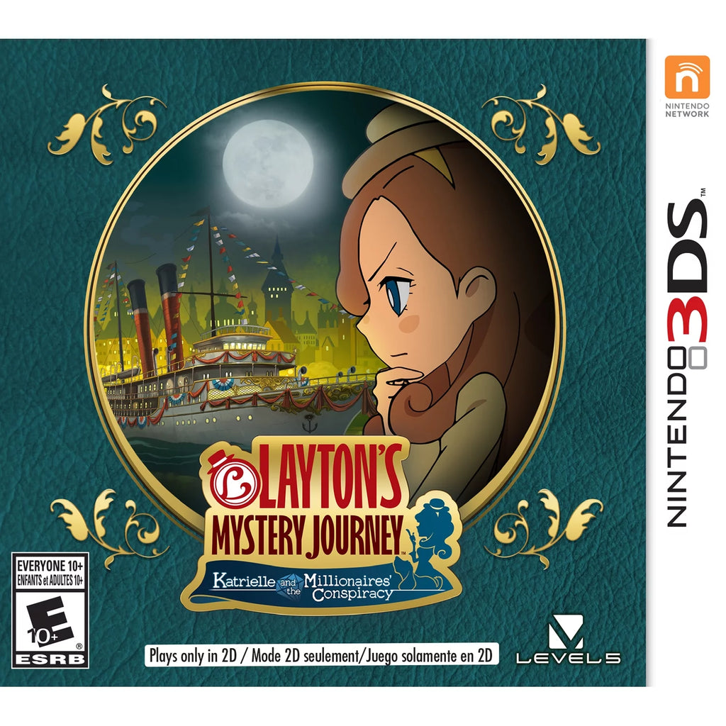 Layton Mystery Journey Kat & The Millionare Conspiracy Nintendo 3DS Z697557