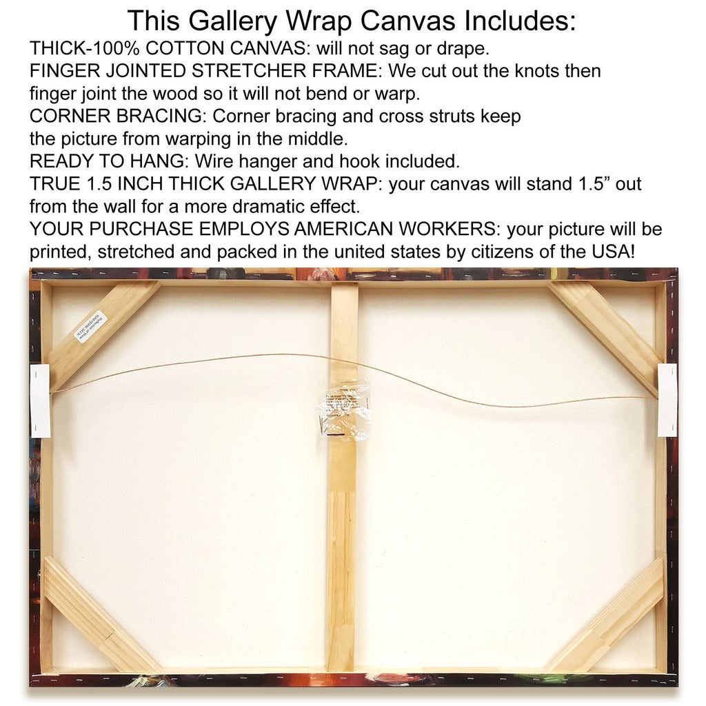 Giclee Print on Wrap Canvas Z4465