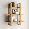 3-Tier Solid Wood Wall Book Shelves G85940