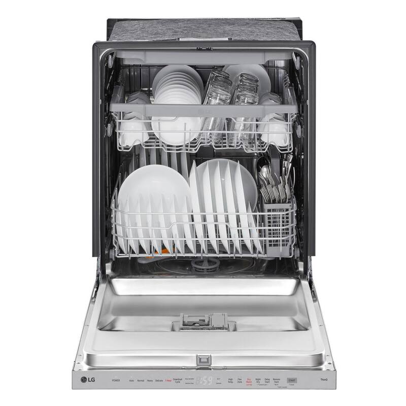24 in. Smart Wi-Fi Dishwasher with 3rd Rack, Stainless Steel Z60823