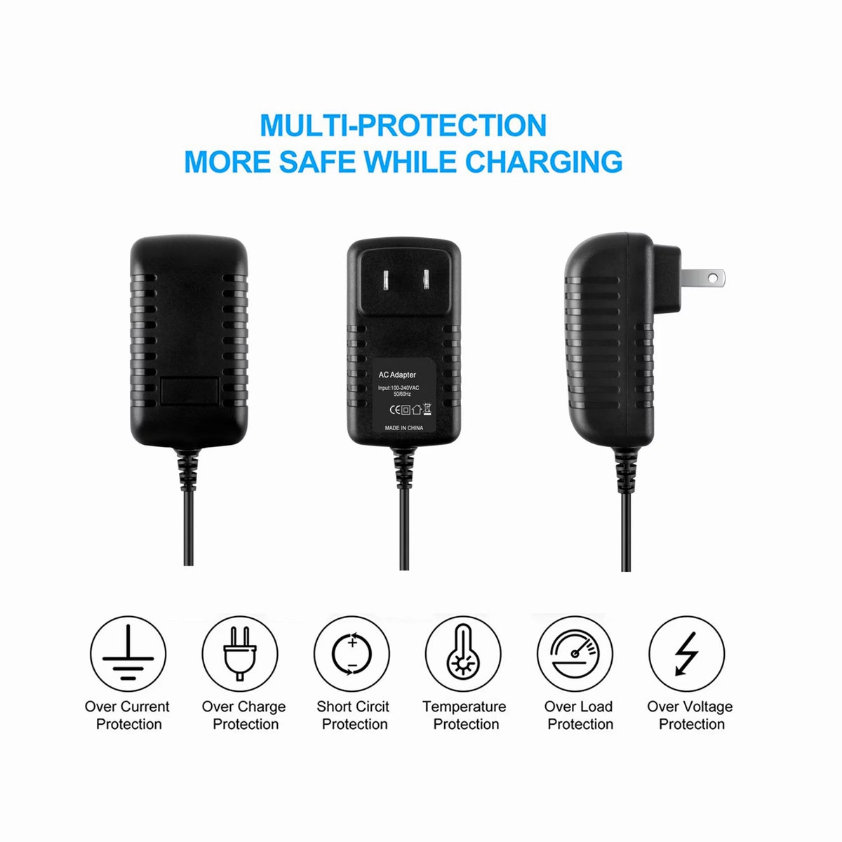 Compatible AC/DC Adapter Replacement Power Supply Cord Cable Charger J584
