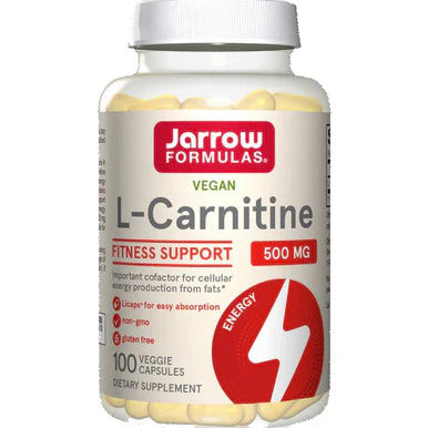 L-Carnitine 500mg 100 Veggie Caps K862