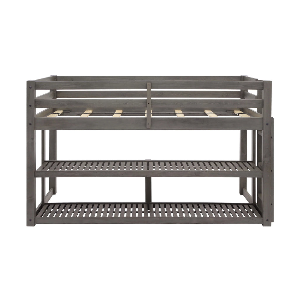 Black Twin Loft Storage Bed Z253401