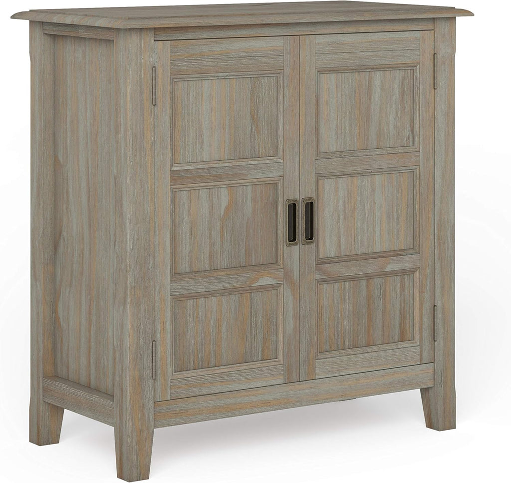 White 30 inch Wide 2 Door Low Storage Cabinet E37837