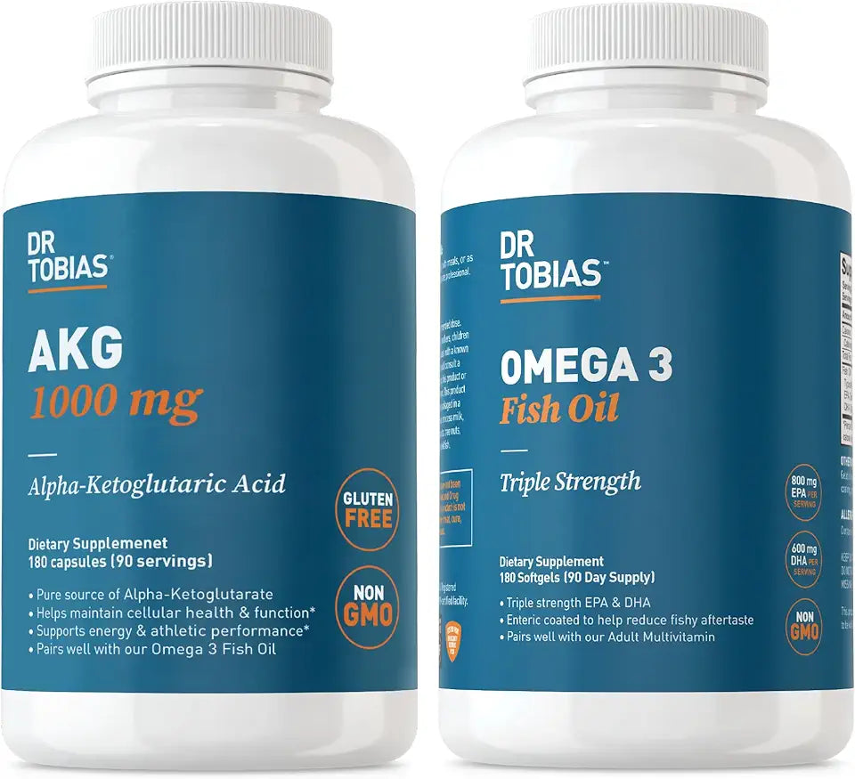 AKG & Omega 3 Fish Oil Supplement N467