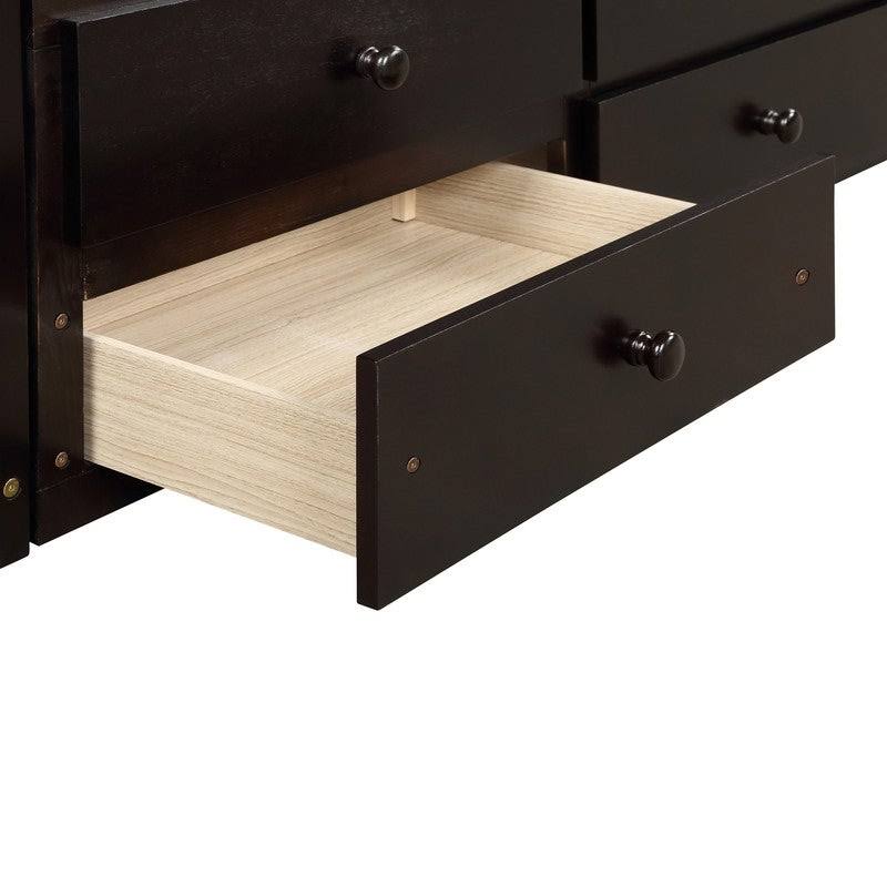 Twin Bed with Trundle and Storage Drawers E11755