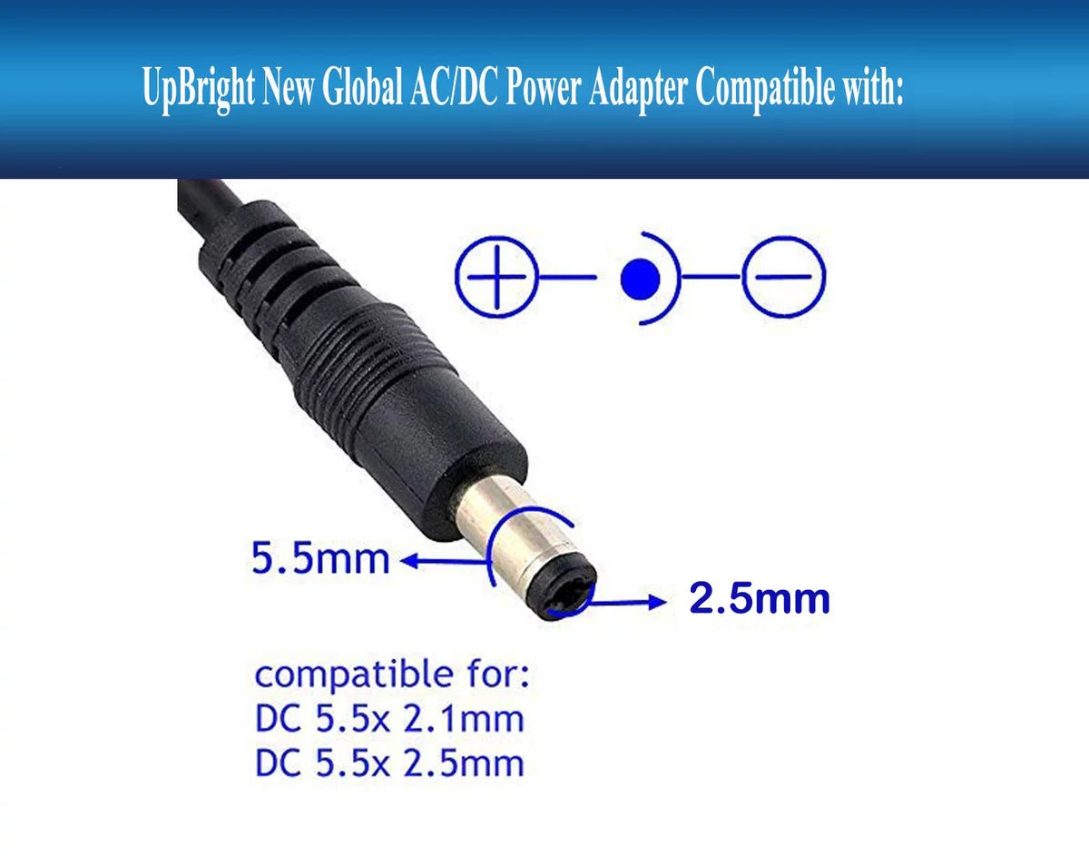 23.8" Full HD IPS LCD Monitor AC/DC Adapter Q876851