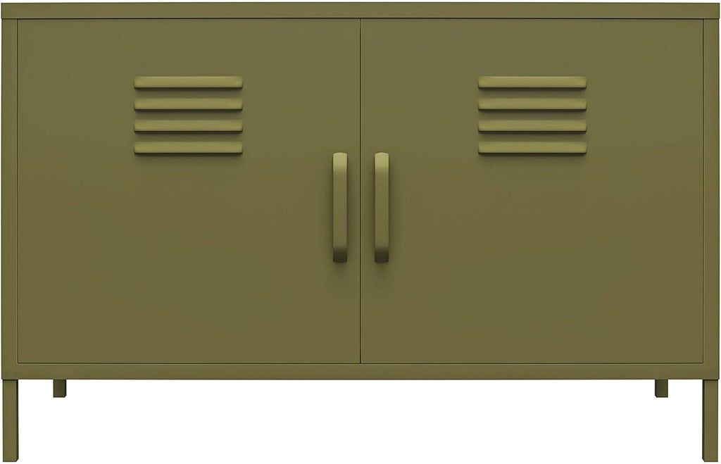 2 Door Metal Accent Cabinet T249848
