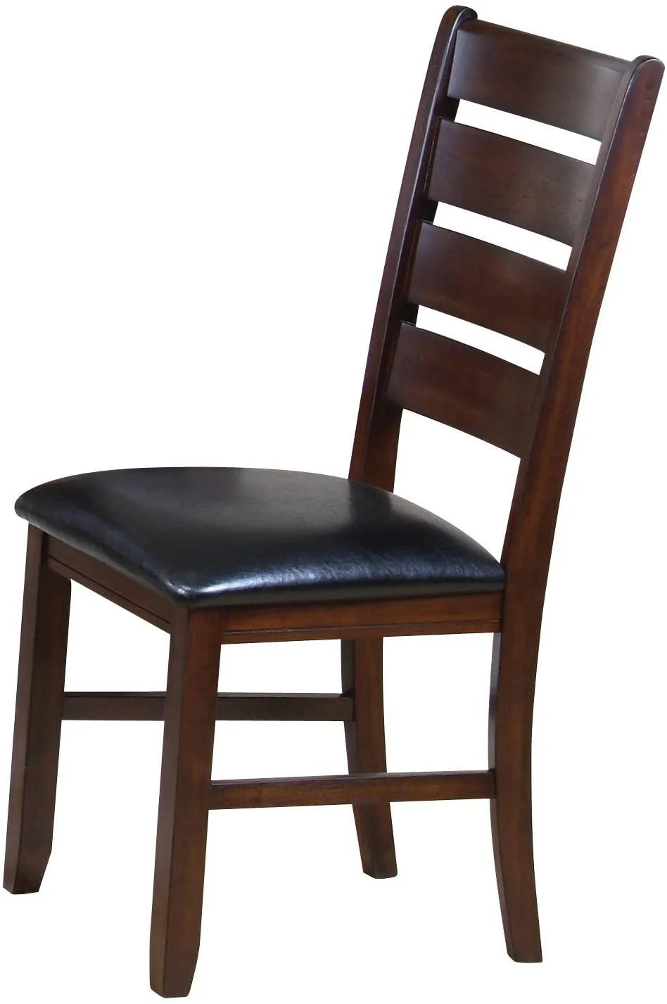 Black PU & Cherry Dining Room Set A80932