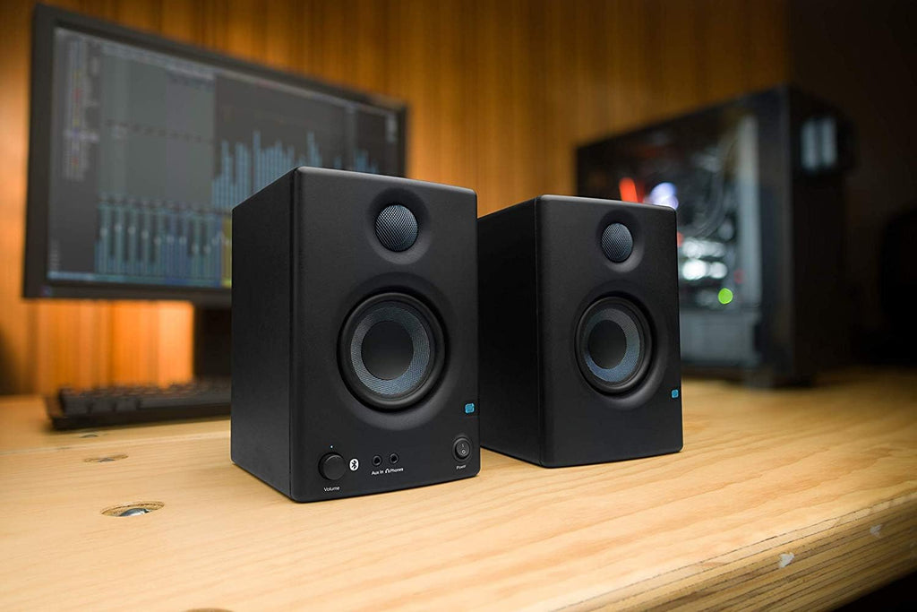 Audio Interface with Studio Monitors and Instrument Cable U315718