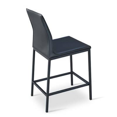 29x22 Bar Stool Black Powder Dark Gray T717