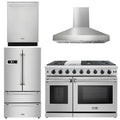 48 Gas Range, Range Hood, Dishwasher, Refrigerator V932297