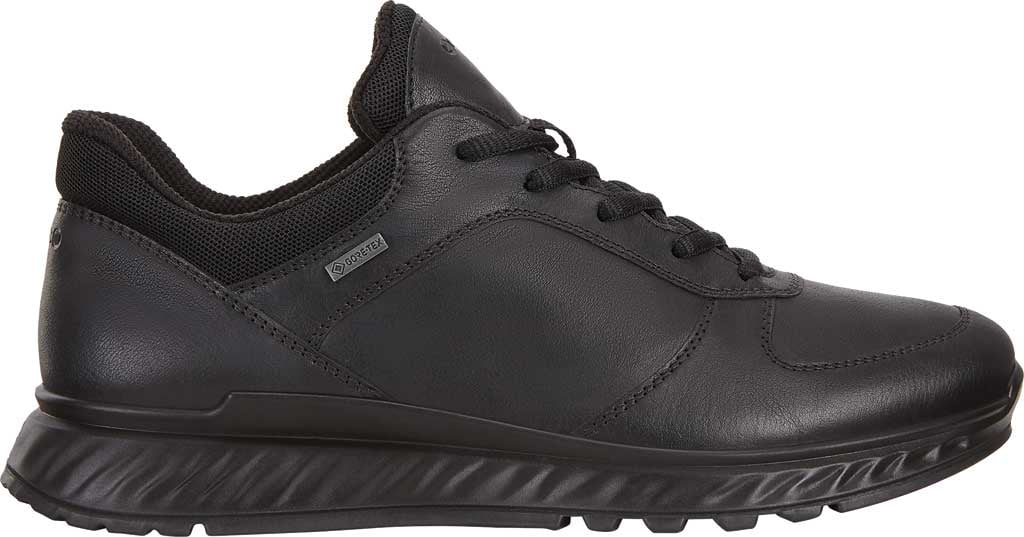 Black Full Grain Leather Waterproof Sneaker C451068