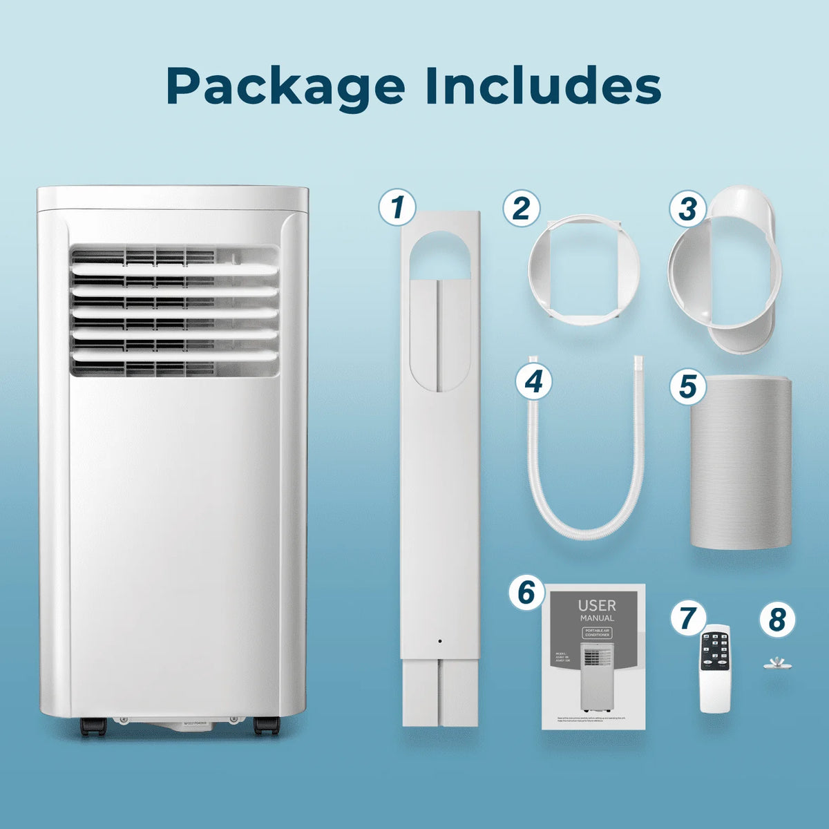 5000 BTU Portable Air Conditioner A5144